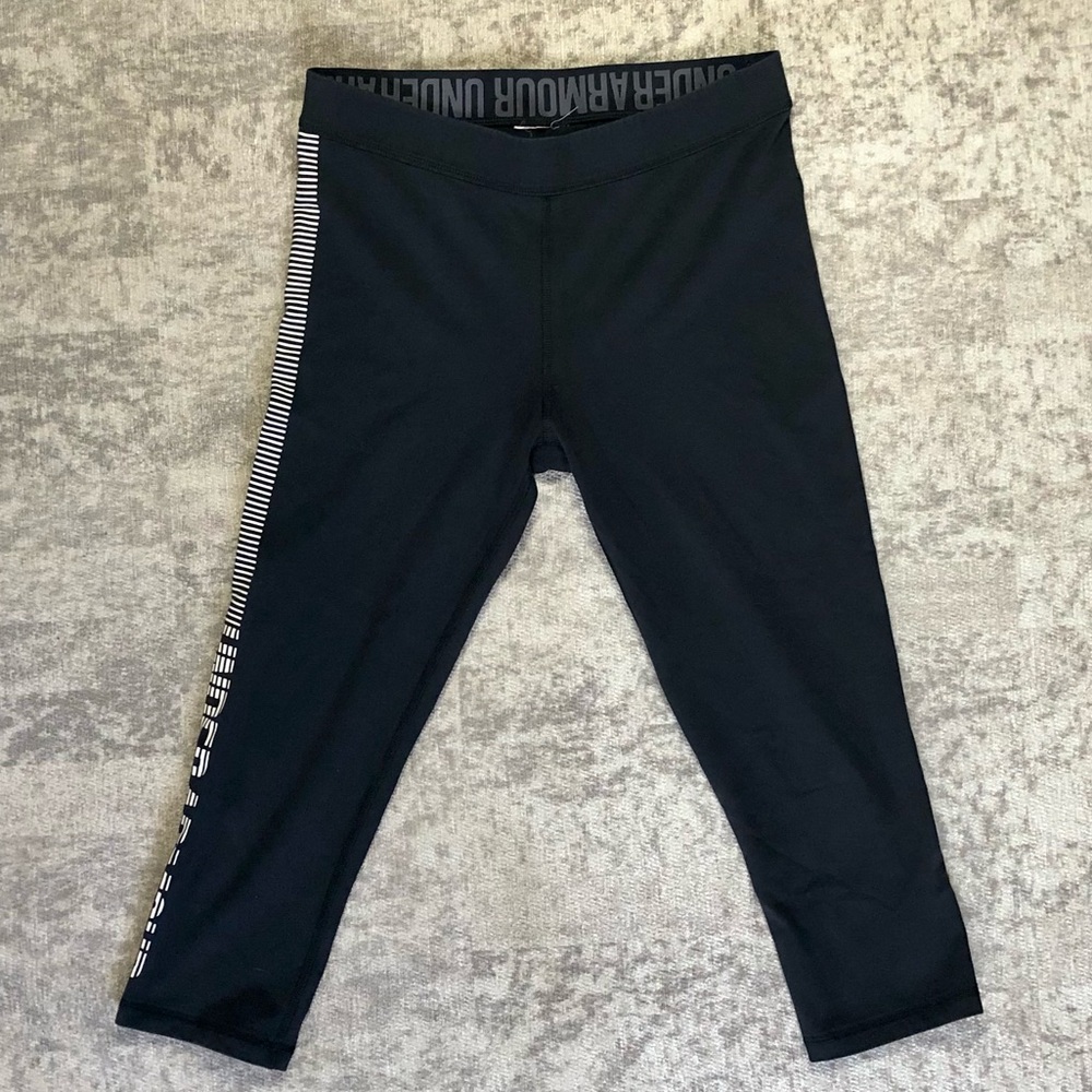 Under Armour Black Compression Capris